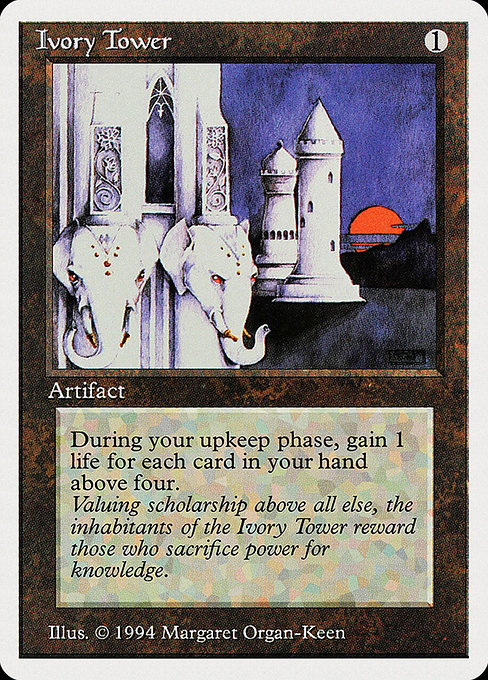 Magic the Gathering Card - Ivory Tower - MTG Circle
