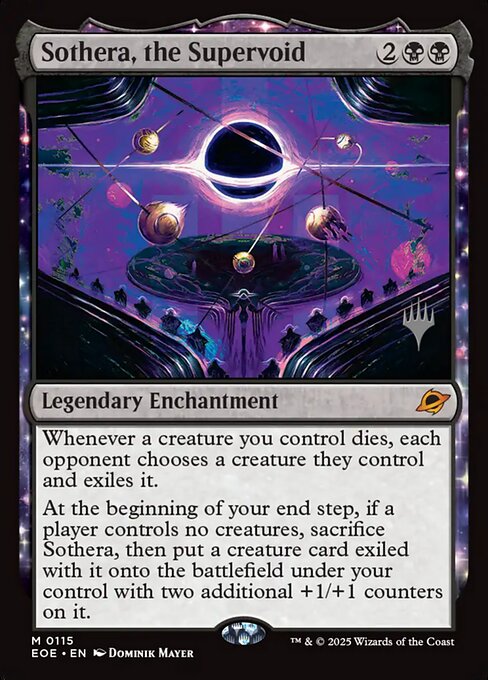 Magic the Gathering Card - Sothera, the Supervoid - MTG Circle