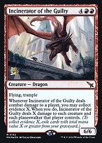 Magic the Gathering Card - Incinerator of the Guilty - MTG Circle