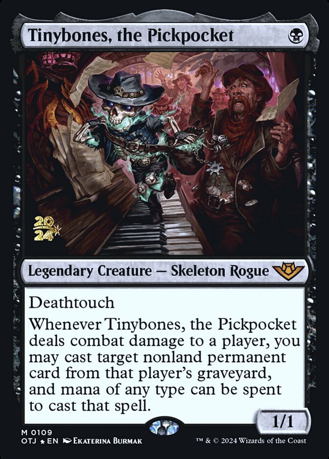 Magic the Gathering Card - Tinybones, the Pickpocket - MTG Circle