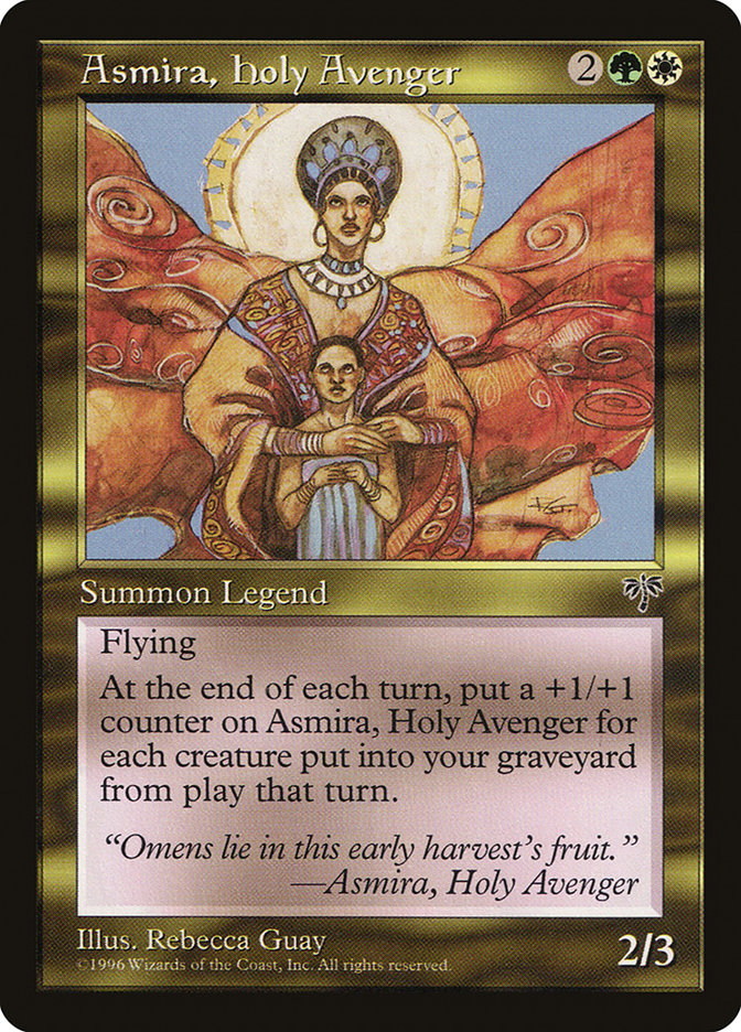 Magic the Gathering Card - Asmira, Holy Avenger - MTG Circle