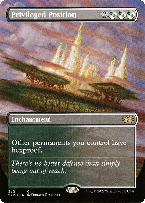 Magic the Gathering Card - Privileged Position - MTG Circle
