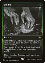 Magic the Gathering Card - Dig Up - MTG Circle