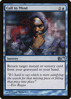 Magic the Gathering Card - Call to Mind - MTG Circle