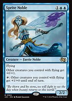 Magic the Gathering Card - Sprite Noble - MTG Circle