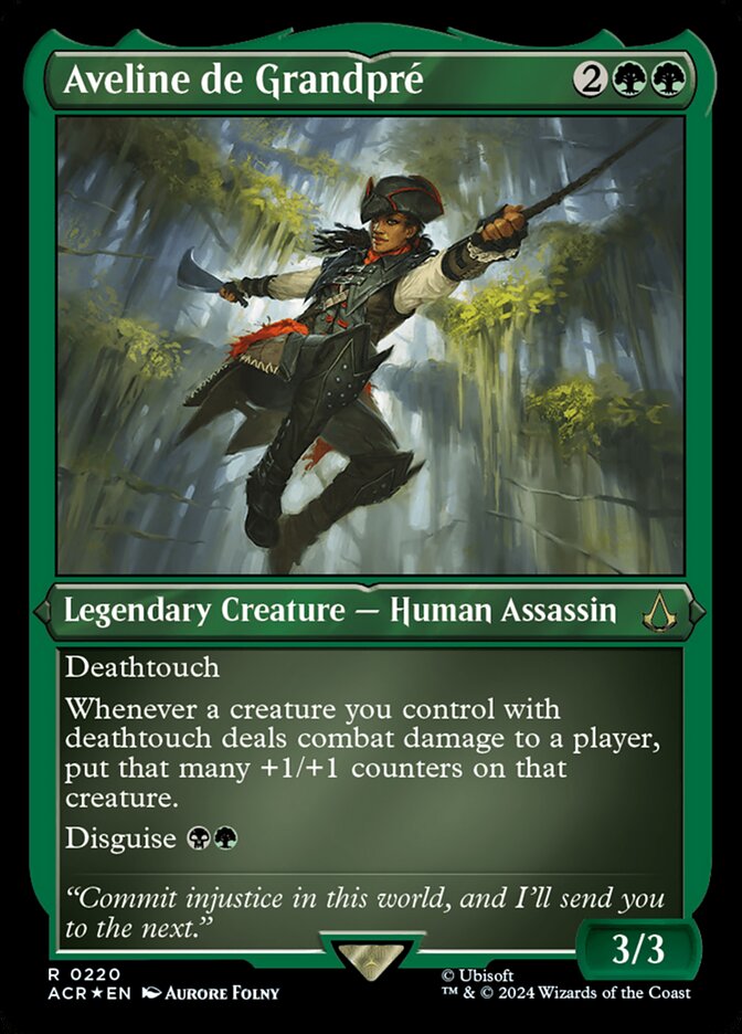 Magic the Gathering Card - Aveline de Grandpré - MTG Circle
