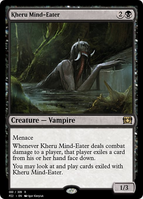 Magic the Gathering Card - Kheru Mind-Eater - MTG Circle