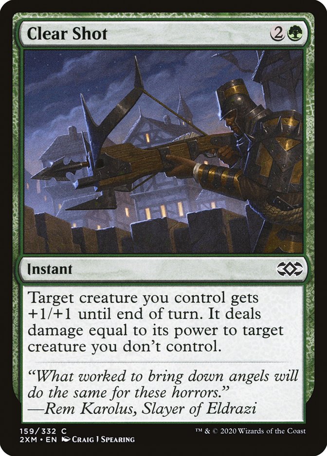 Magic the Gathering Card - Clear Shot - MTG Circle