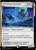 Magic the Gathering Card - Conspiracy Unraveler - MTG Circle