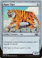 Magic the Gathering Card - Paper Tiger - MTG Circle