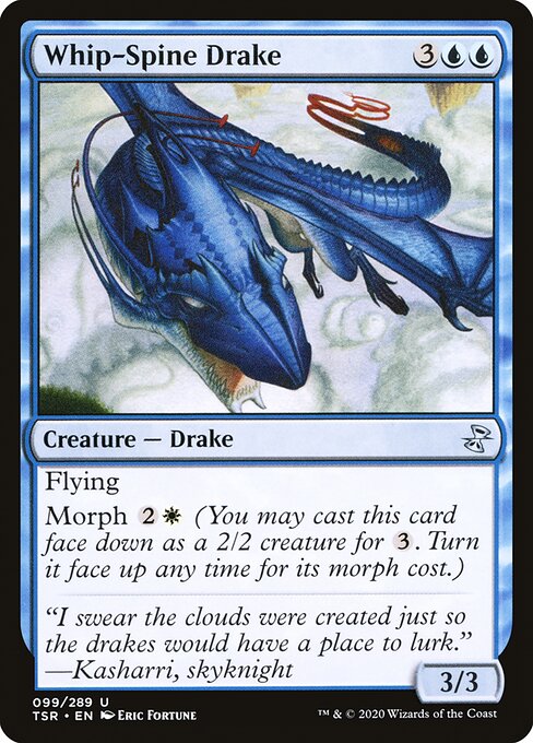 Magic the Gathering Card - Whip-Spine Drake - MTG Circle