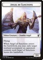 Magic the Gathering Card - Angel of Sanctions - MTG Circle