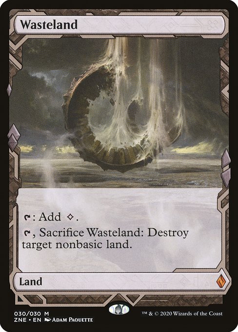 Magic the Gathering Card - Wasteland - MTG Circle