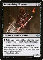 Magic the Gathering Card - Reassembling Skeleton - MTG Circle