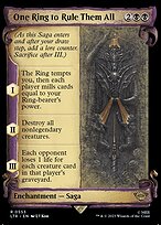 Magic the Gathering Card - One Ring to Rule Them All - MTG Circle