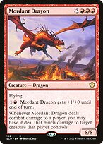 Magic the Gathering Card - Mordant Dragon - MTG Circle