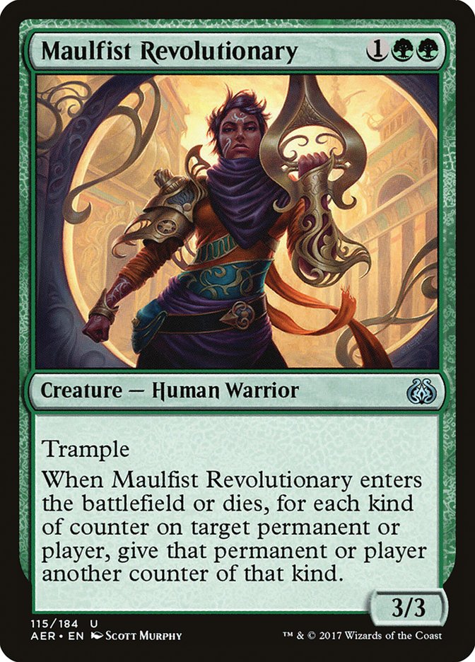 Magic the Gathering Card - Maulfist Revolutionary - MTG Circle