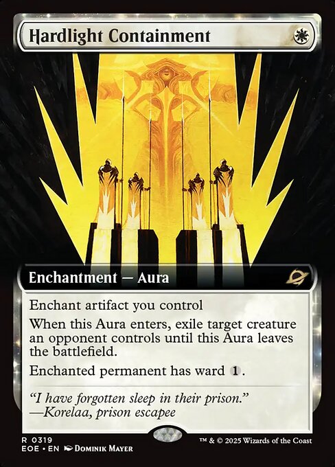 Magic the Gathering Card - Hardlight Containment - MTG Circle