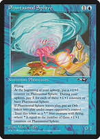 Magic the Gathering Card - Phantasmal Sphere - MTG Circle