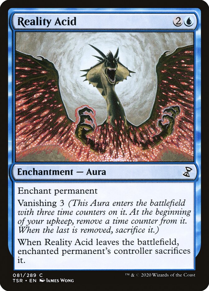 Magic the Gathering Card - Reality Acid - MTG Circle