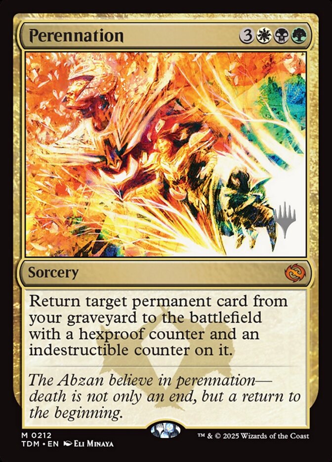 Magic the Gathering Card - Perennation - MTG Circle