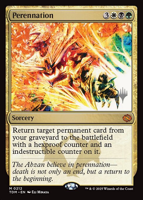 Magic the Gathering Card - Perennation - MTG Circle