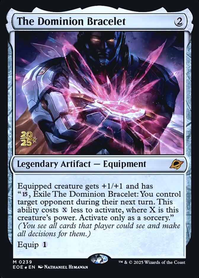 Magic the Gathering Card - The Dominion Bracelet - MTG Circle