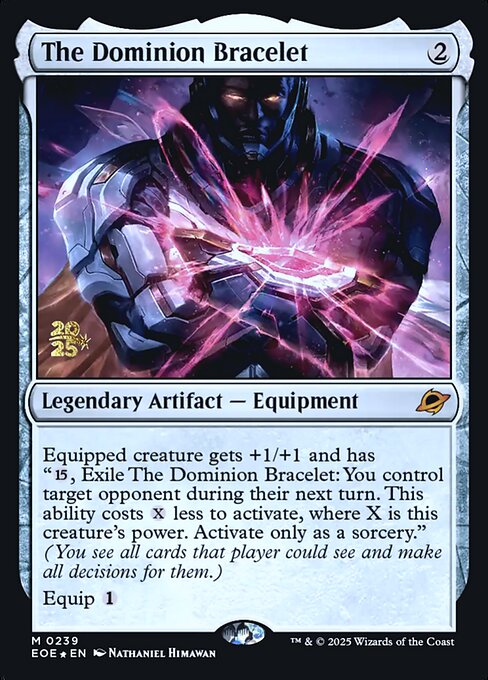 Magic the Gathering Card - The Dominion Bracelet - MTG Circle