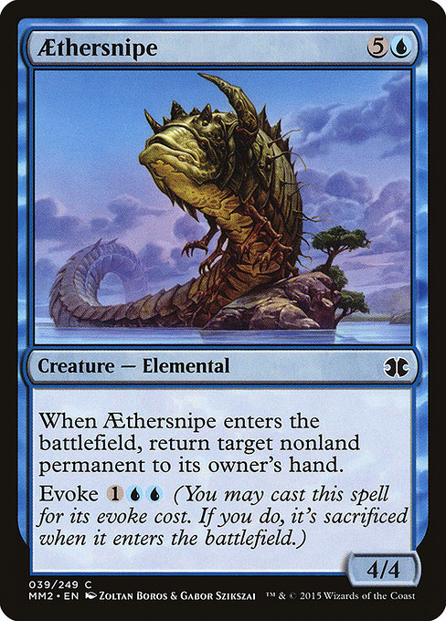 Magic the Gathering Card - Aethersnipe - MTG Circle