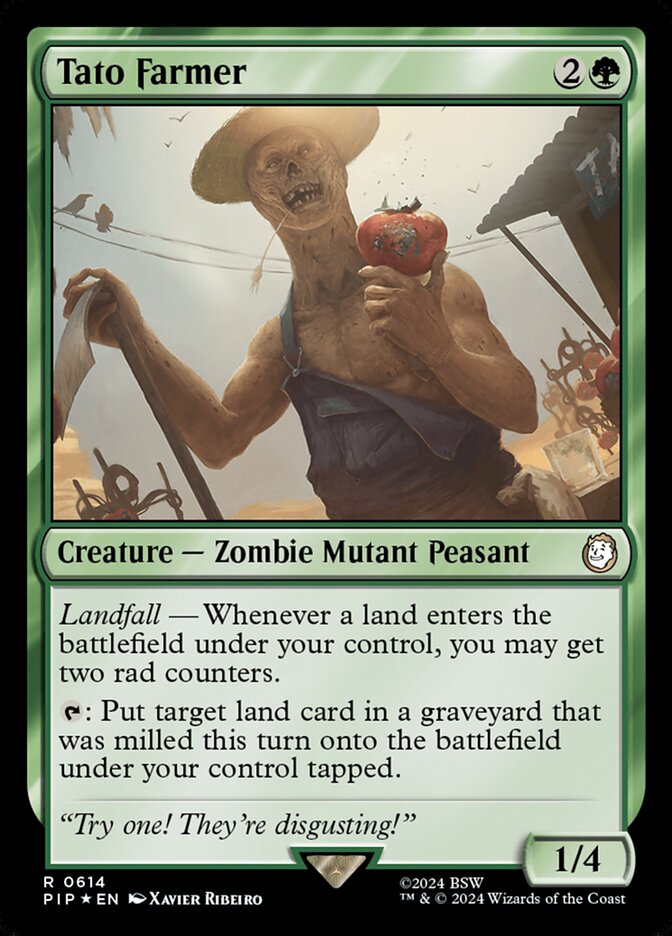 Magic the Gathering Card - Tato Farmer - MTG Circle