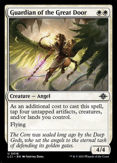 Magic the Gathering Card - Guardian of the Great Door - MTG Circle