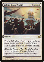 Magic the Gathering Card - White Sun's Zenith - MTG Circle