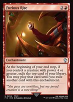 Magic the Gathering Card - Furious Rise - MTG Circle