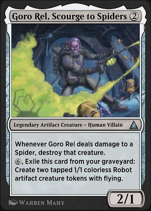Magic the Gathering Card - Spider-Slayer, Hatred Honed - MTG Circle