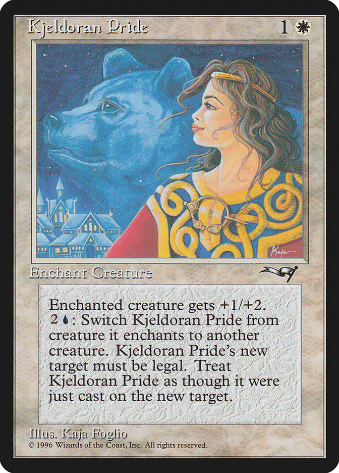 Magic the Gathering Card - Kjeldoran Pride - MTG Circle