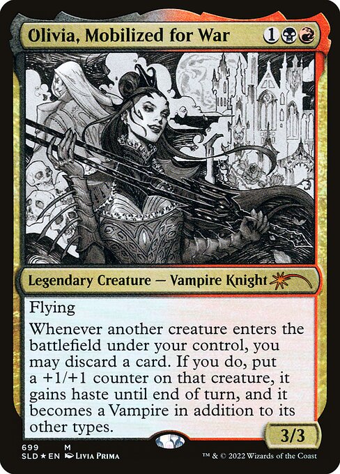 Magic the Gathering Card - Olivia, Mobilized for War - MTG Circle