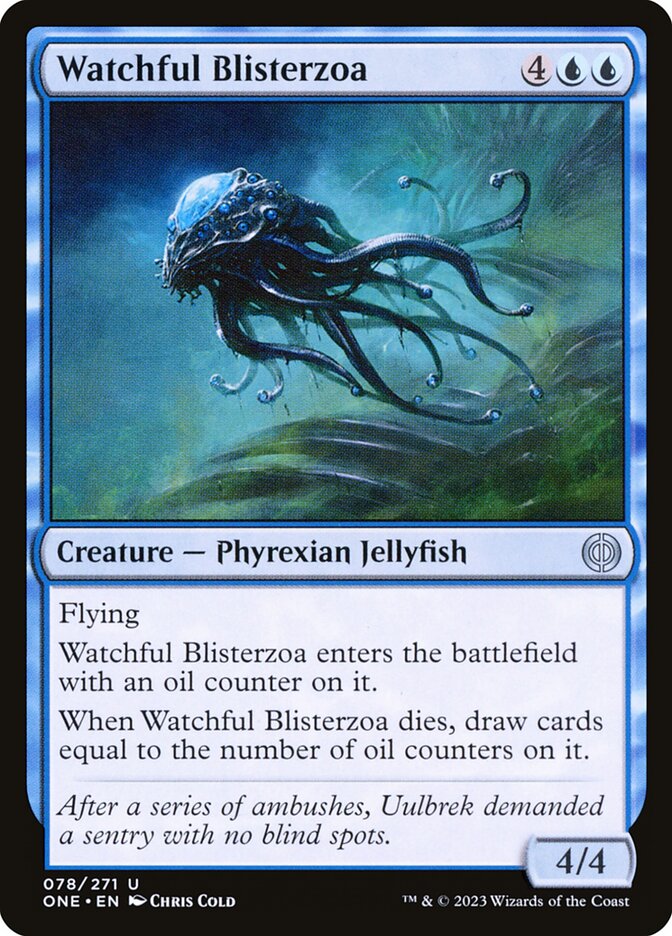 Magic the Gathering Card - Watchful Blisterzoa - MTG Circle