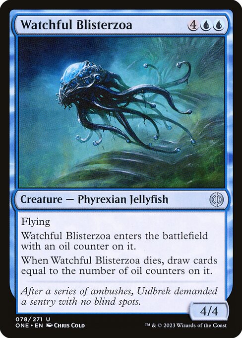 Magic the Gathering Card - Watchful Blisterzoa - MTG Circle