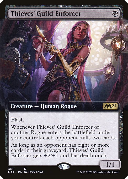Magic the Gathering Card - Thieves' Guild Enforcer - MTG Circle