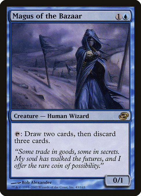 Magic the Gathering Card - Magus of the Bazaar - MTG Circle