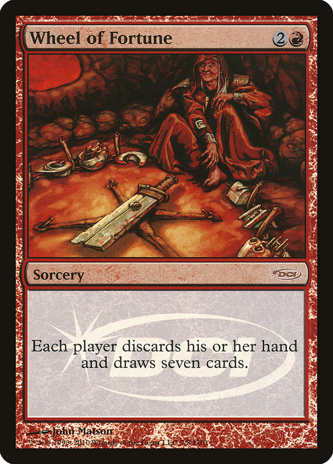 Magic the Gathering Card - Wheel of Fortune - MTG Circle
