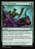 Magic the Gathering Card - Close Encounter - MTG Circle
