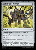 Magic the Gathering Card - Patchwork Banner - MTG Circle