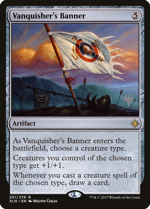 Magic the Gathering Card - Vanquisher's Banner - MTG Circle