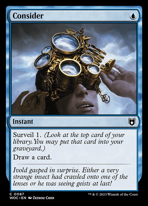 Magic the Gathering Card - Consider - MTG Circle