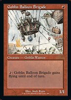 Magic the Gathering Card - Goblin Balloon Brigade - MTG Circle