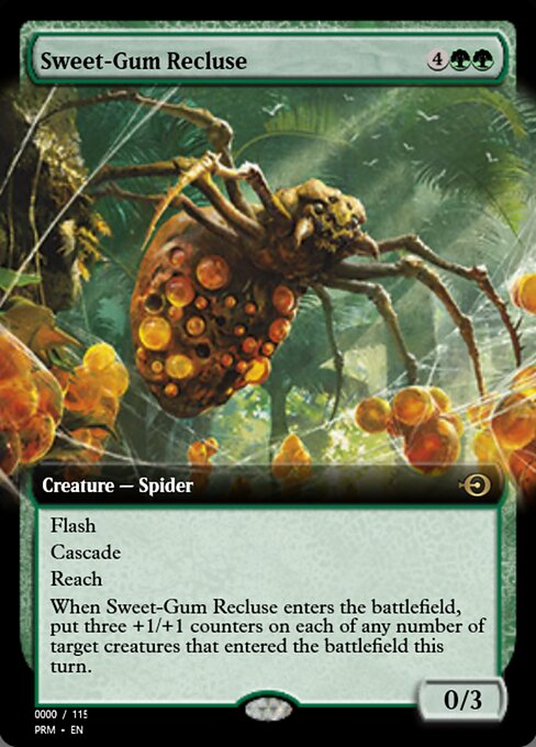 Magic the Gathering Card - Sweet-Gum Recluse - MTG Circle