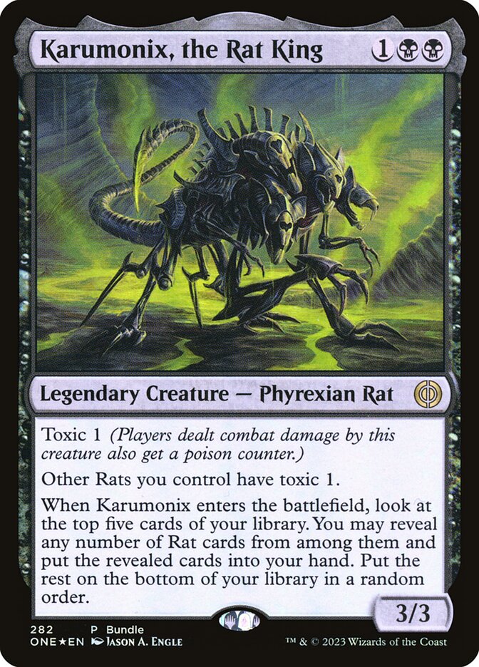 Magic the Gathering Card - Karumonix, the Rat King - MTG Circle