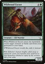 Magic the Gathering Card - Wildwood Escort - MTG Circle