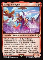 Magic the Gathering Card - Strago and Relm - MTG Circle